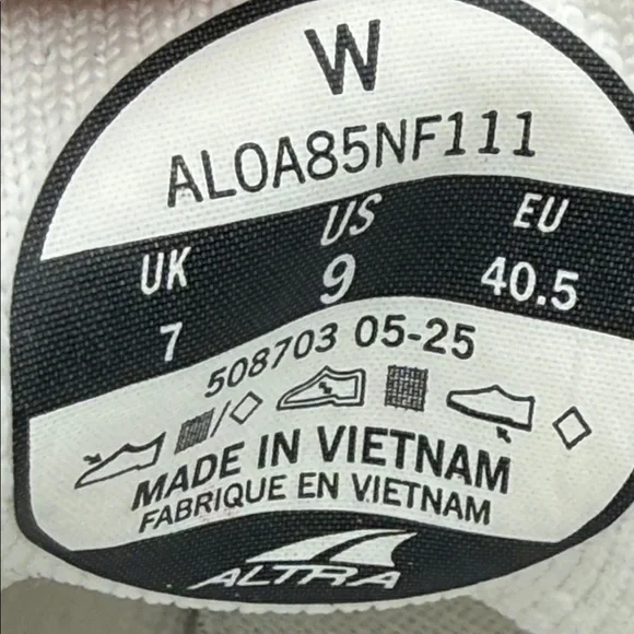 Altra ESCALANTE 4 White Athletic Shoes s3 - Picture 7 of 7